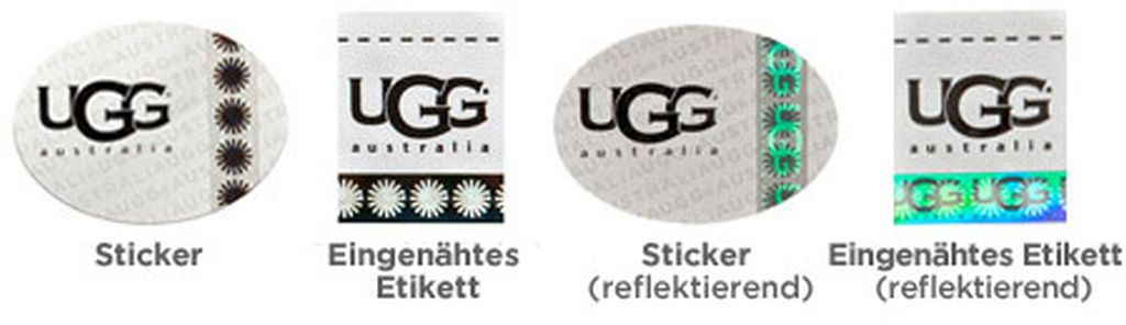 UGG safety label