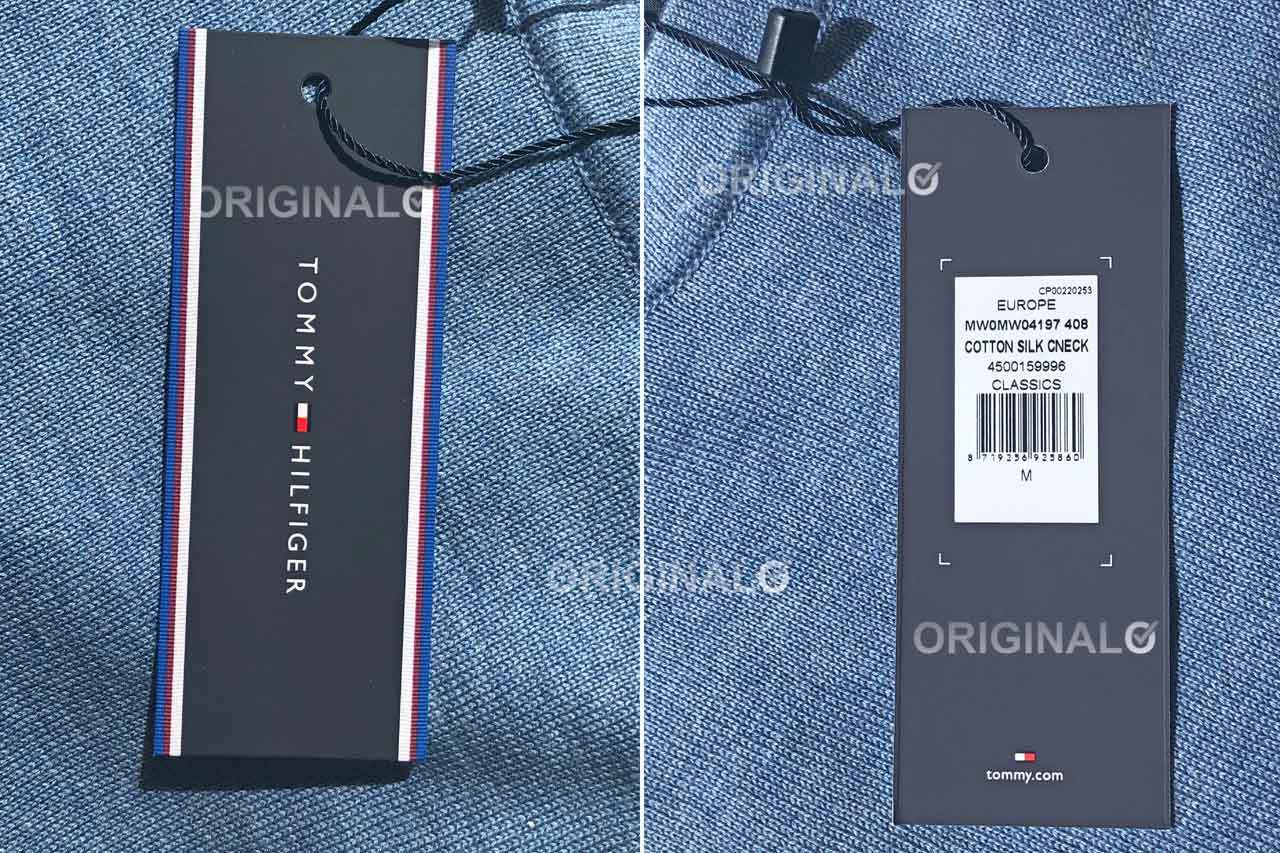 How to tell a fake or genuine Tommy Hilfiger sweater