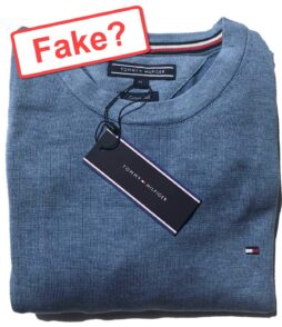 tommy hilfiger t shirt original vs fake