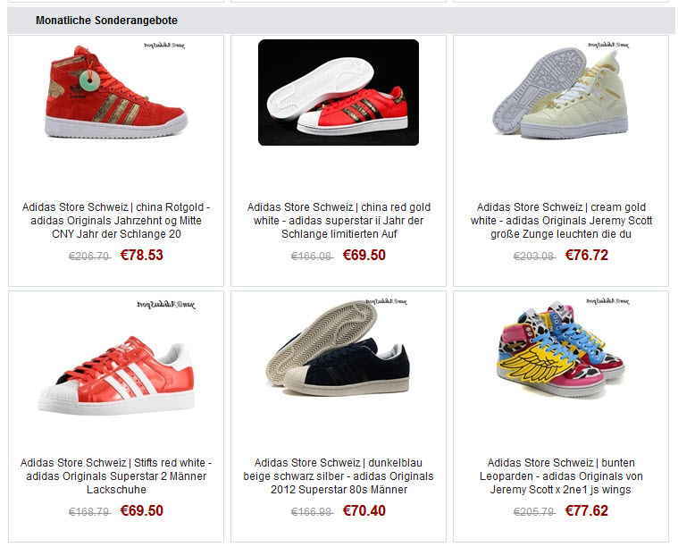 Adidas Fake-Shops: Liste unseriöser Online-Shops