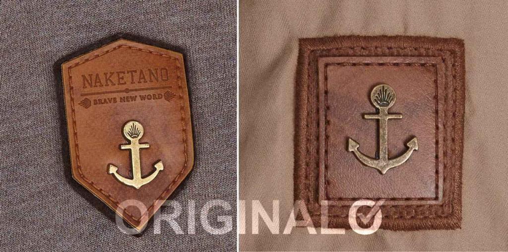 Naketano anchor patch - recognize original or fake